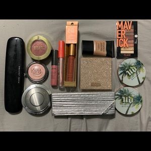 Makeup lot. Marc jacobs. Mac. Becca. Urban decay.
